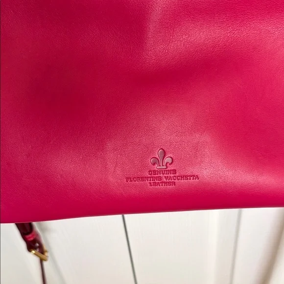 Dooney & Bourke Florentine Pink Crossbody Bag with Adjustable Strap - Picture 3 of 7